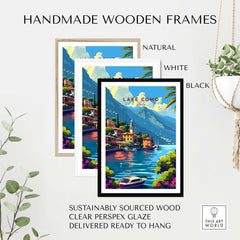 Lake Como Art Print