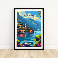 Lake Como Art Print