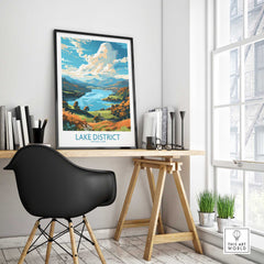 Lake District National Park Print-This Art World