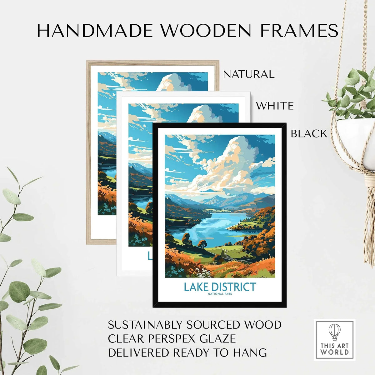 Lake District National Park Print-This Art World