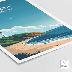 Lake Erie Poster-This Art World
