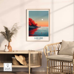Lake Erie Poster Print-This Art World