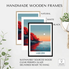 Lake Erie Poster Print-This Art World