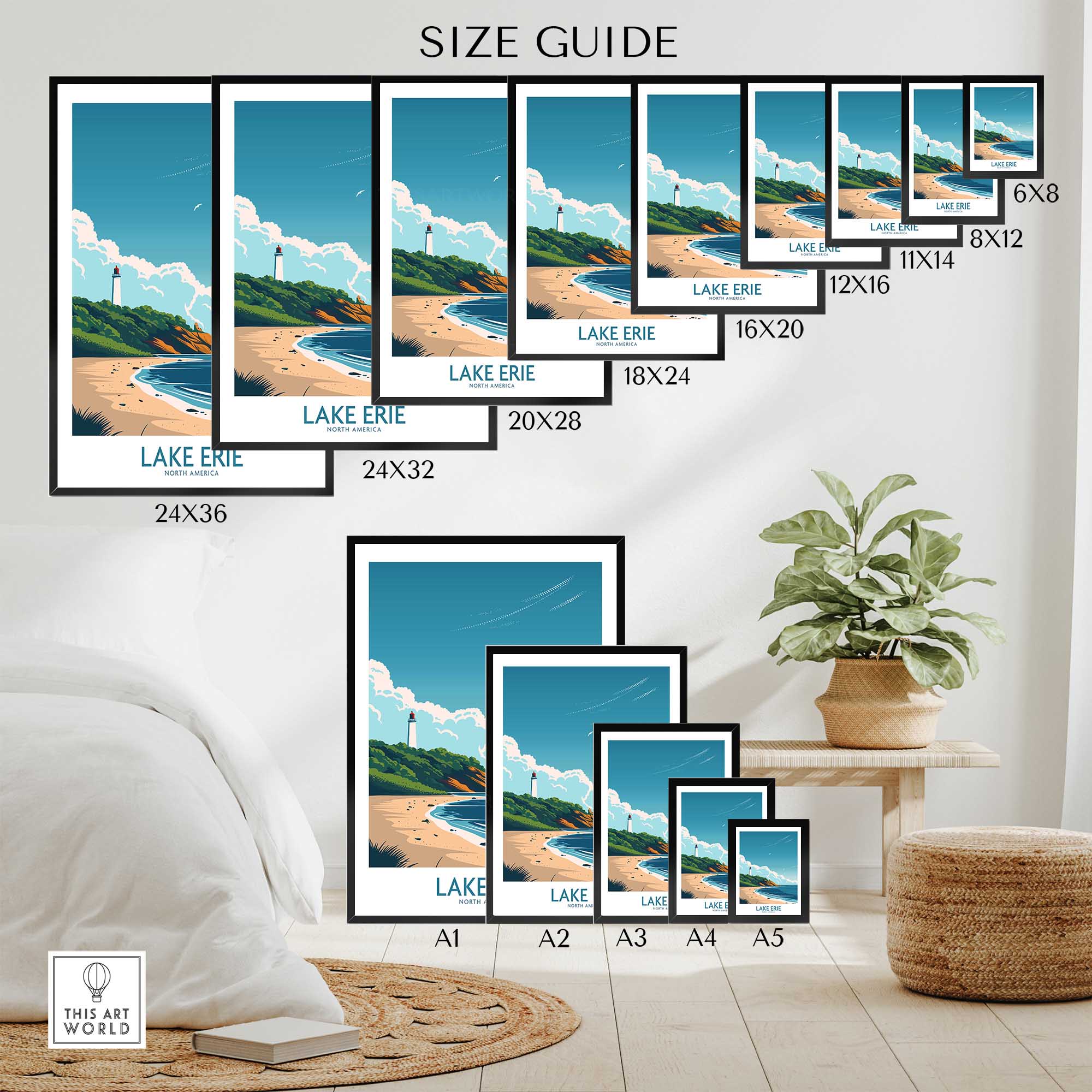 Lake Erie Print-This Art World