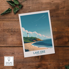Lake Erie Print-This Art World