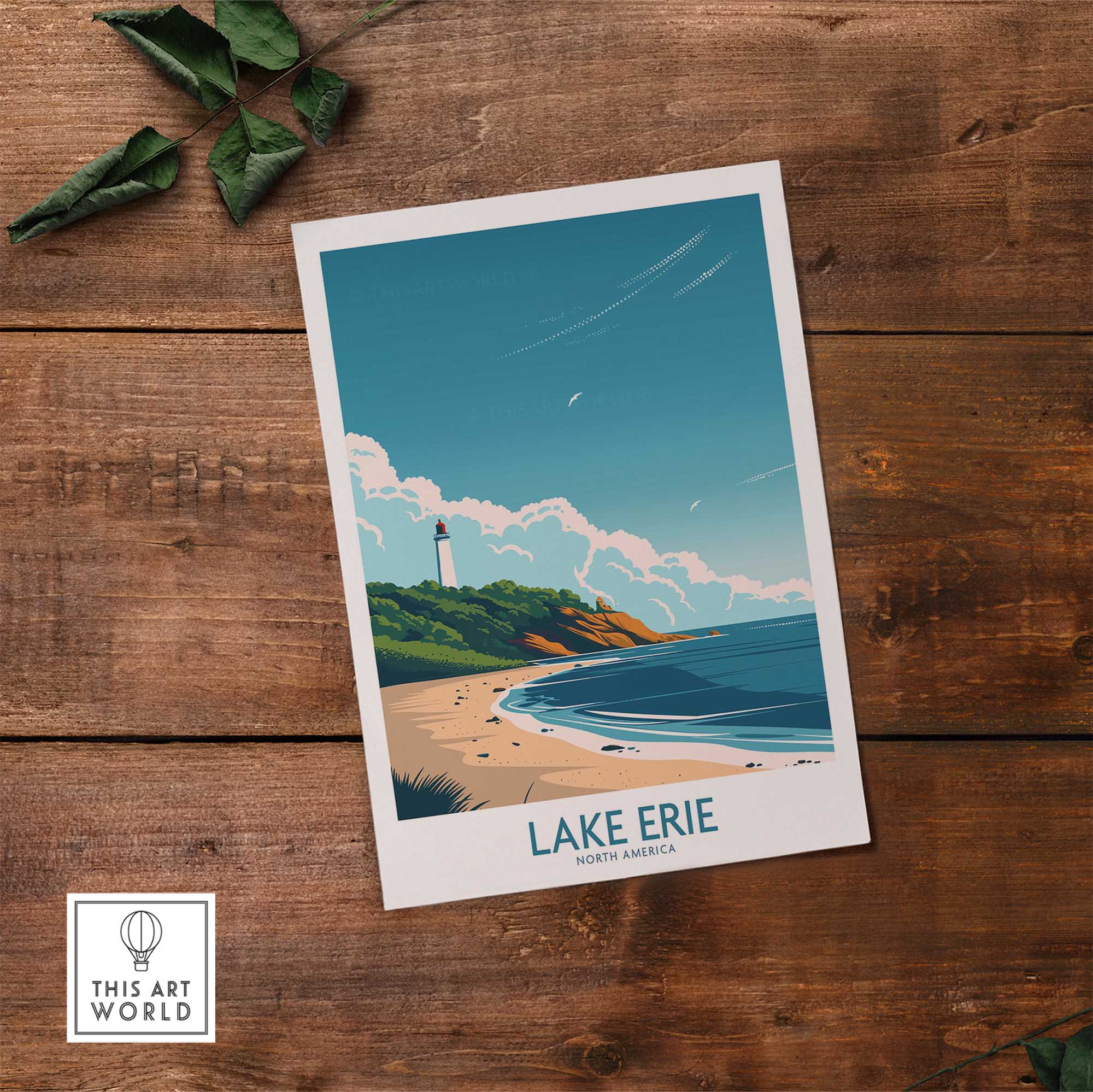 Lake Erie Print-This Art World