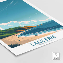 Lake Erie Print-This Art World