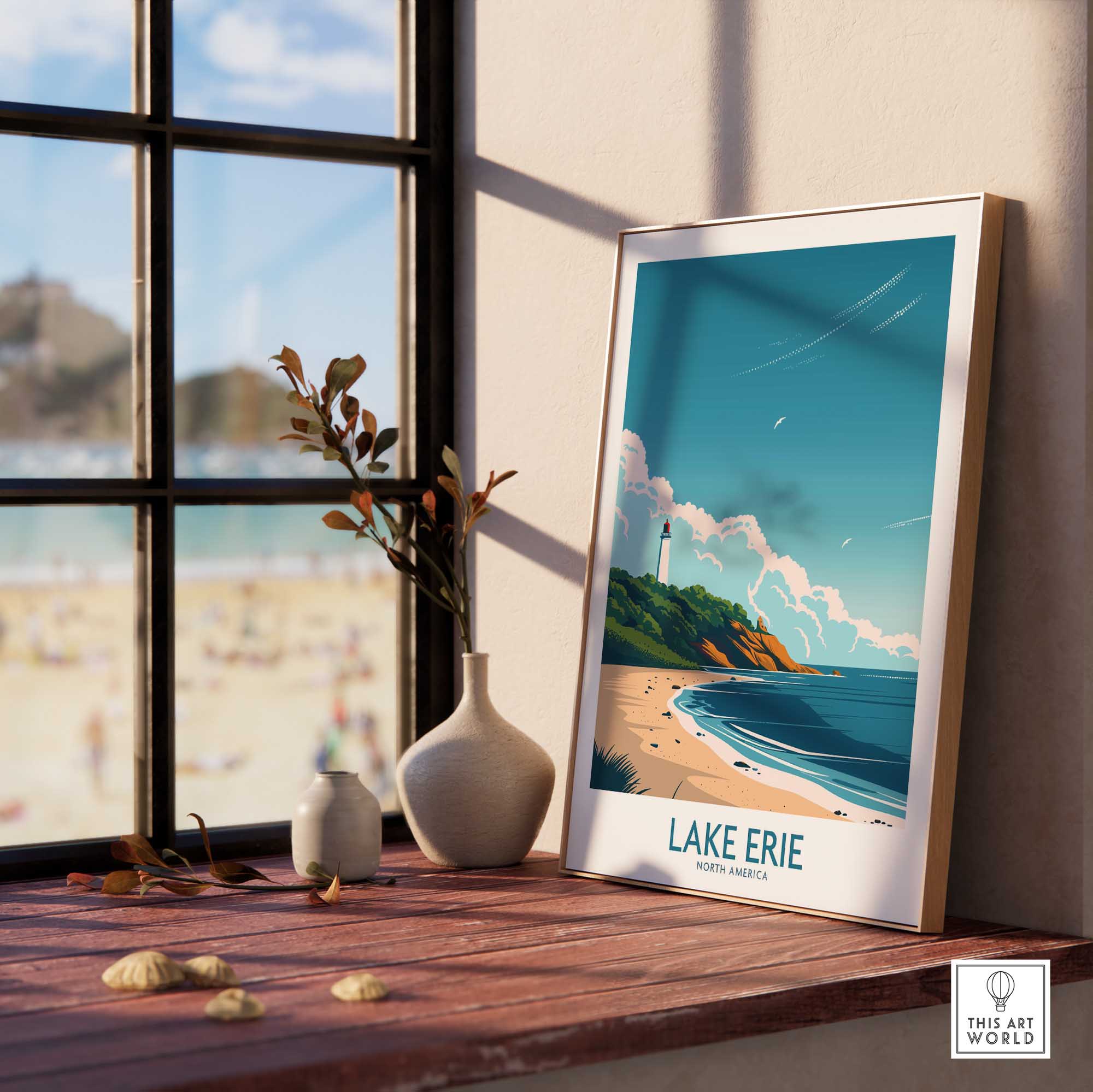 Lake Erie Print-This Art World