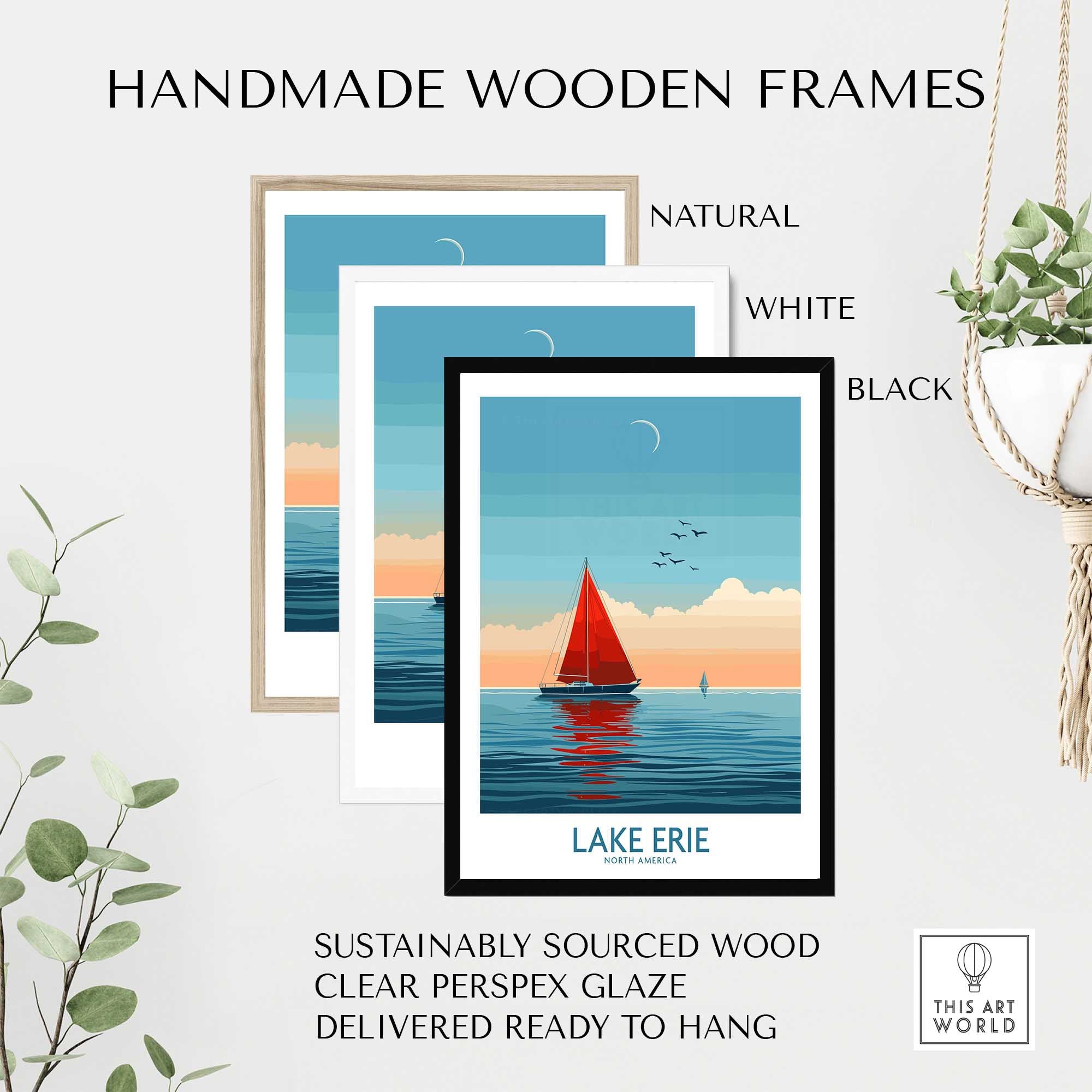 Lake Erie Travel Print-This Art World
