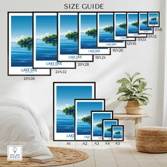 Lake Erie Travel Print - Great Lakes-This Art World