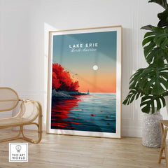 Lake Erie Wall Art-This Art World
