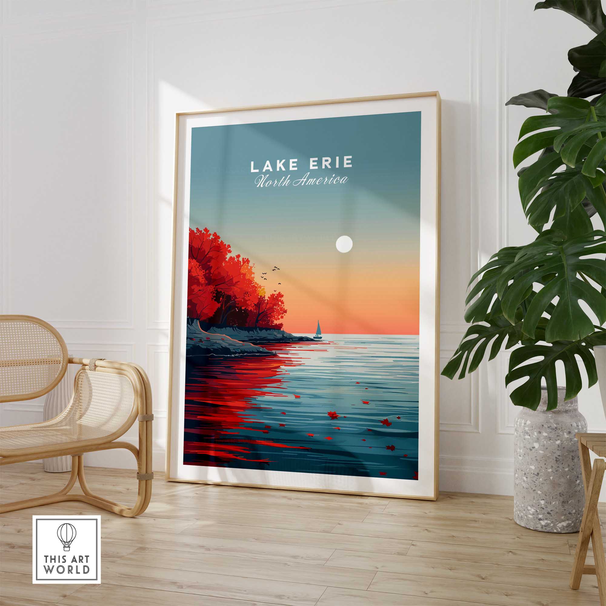 Lake Erie Wall Art-This Art World