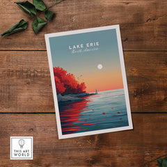 Lake Erie Wall Art-This Art World
