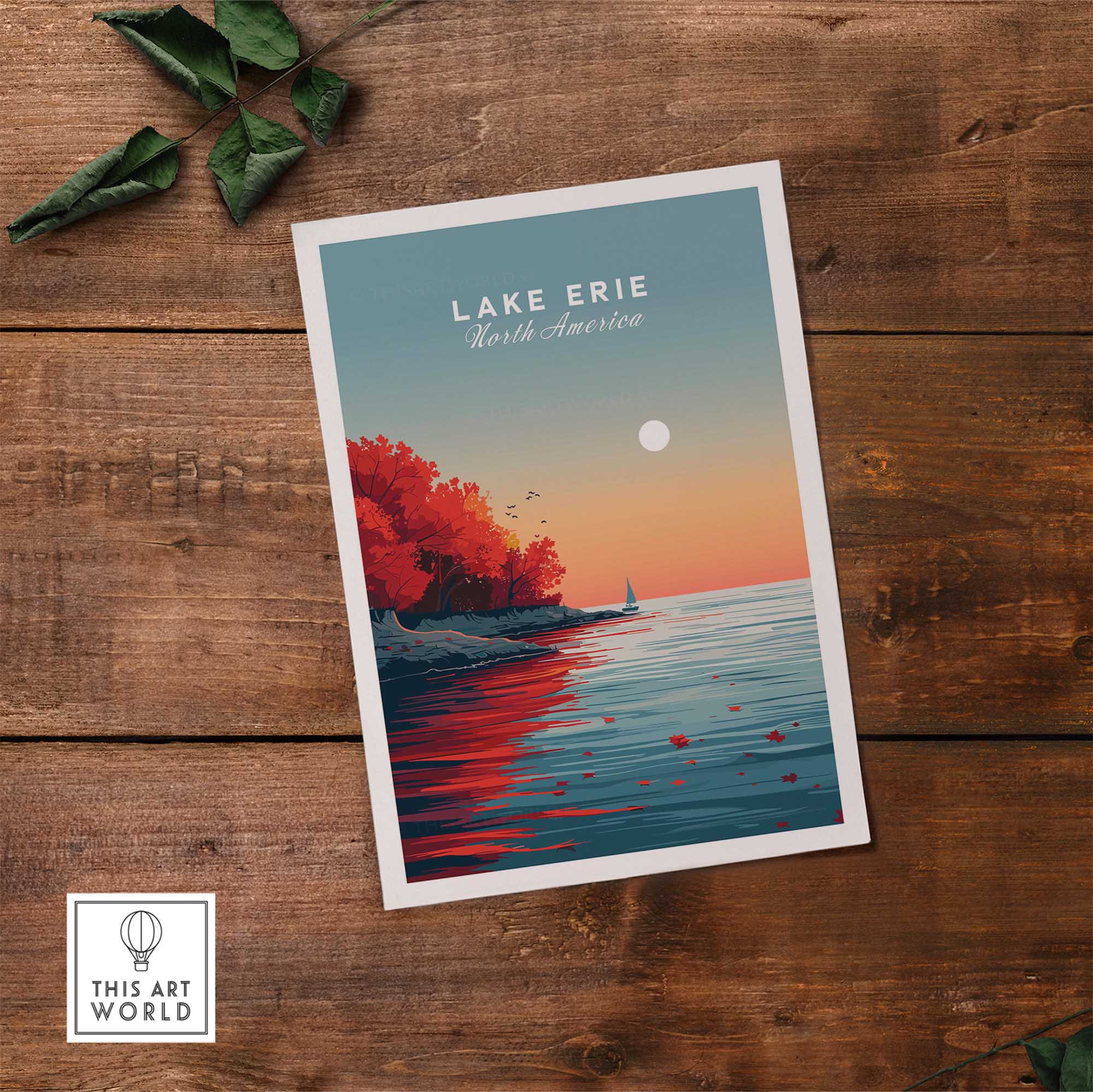 Lake Erie Wall Art-This Art World