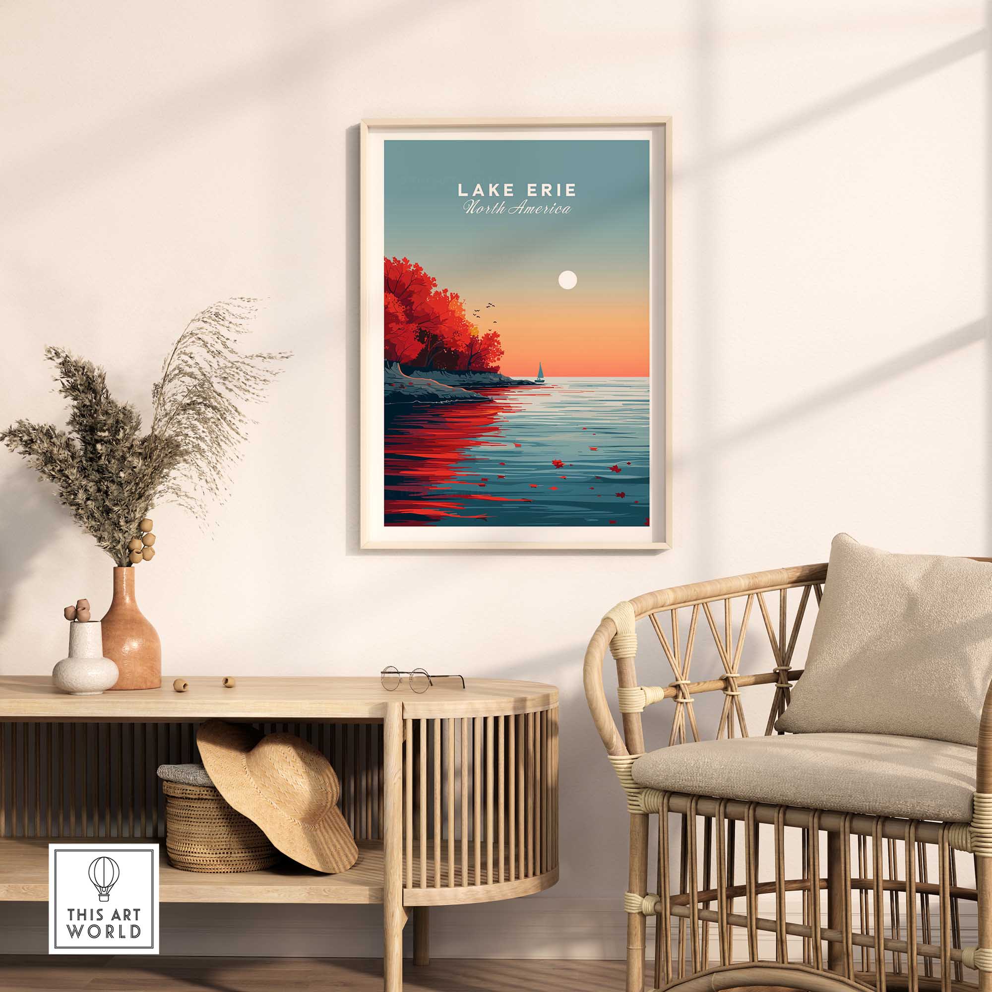 Lake Erie Wall Art-This Art World