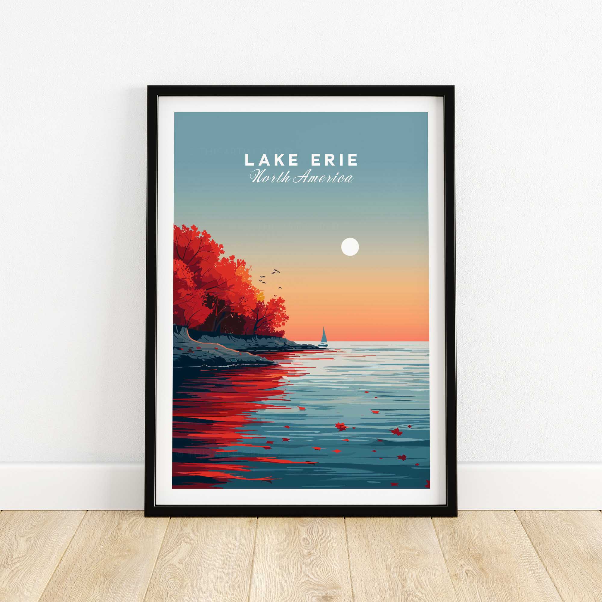 Lake Erie Wall Art-This Art World