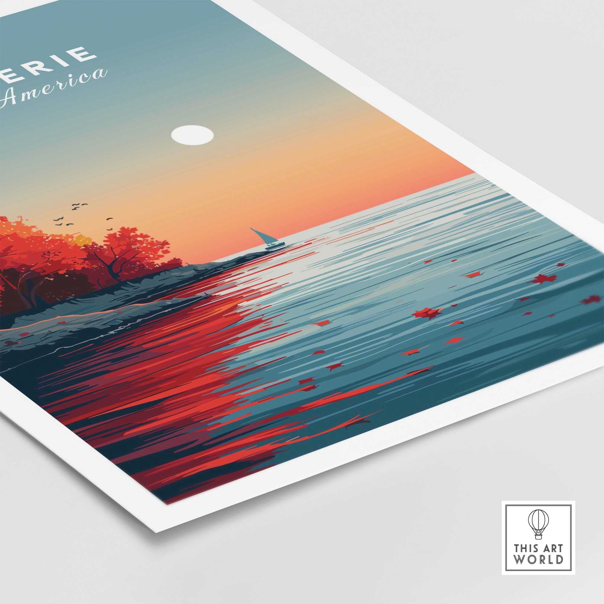 Lake Erie Wall Art-This Art World