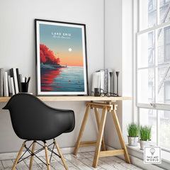 Lake Erie Wall Art-This Art World