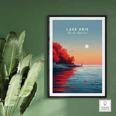 Lake Erie Wall Art-This Art World
