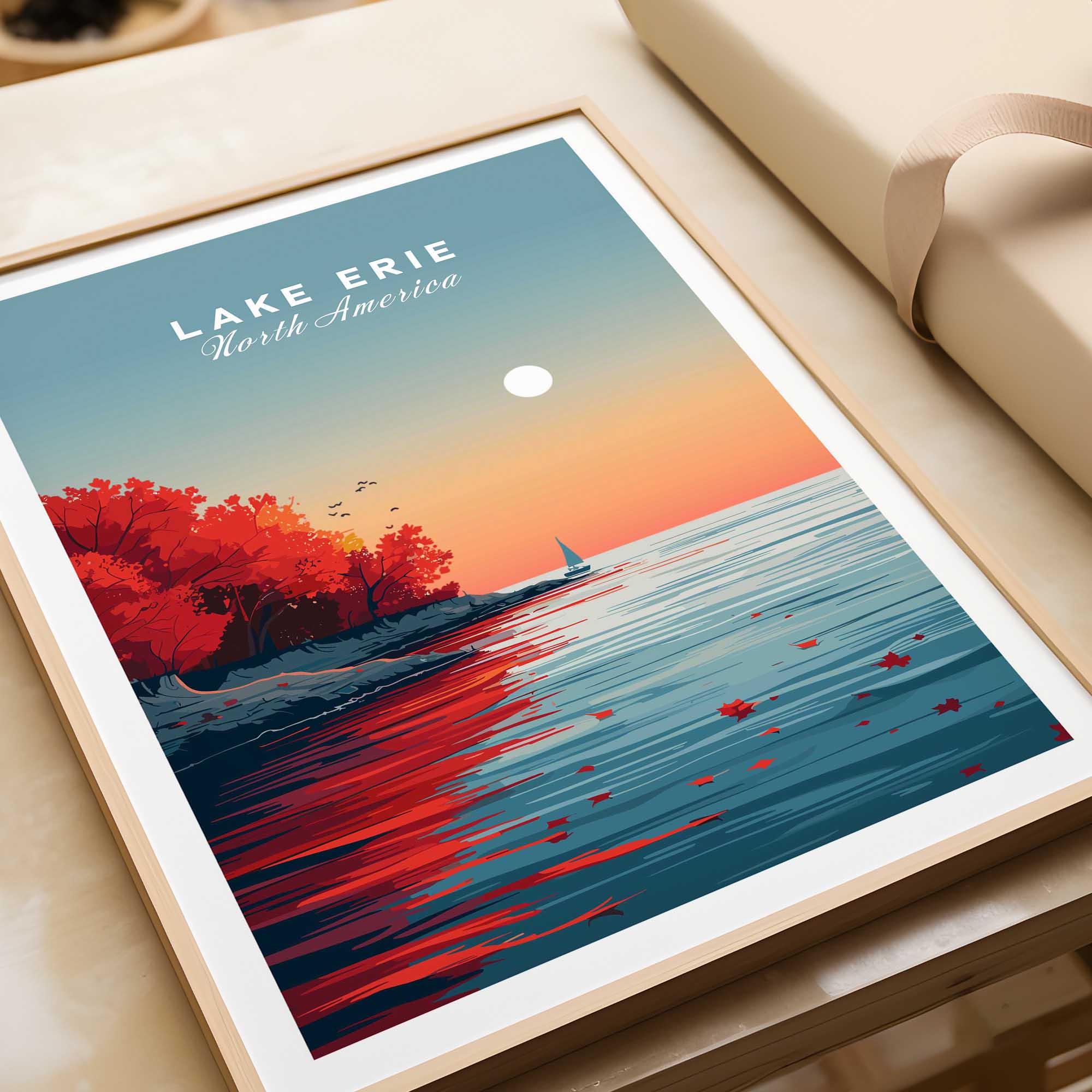 Lake Erie Wall Art-This Art World