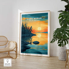 Lake Huron Poster-This Art World