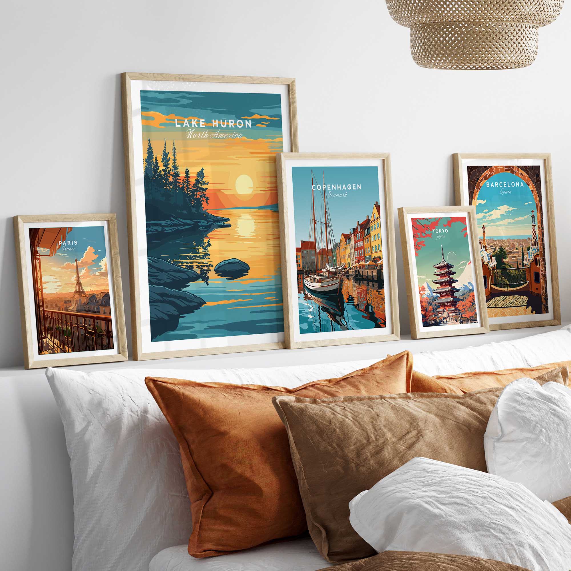 Lake Huron Poster-This Art World