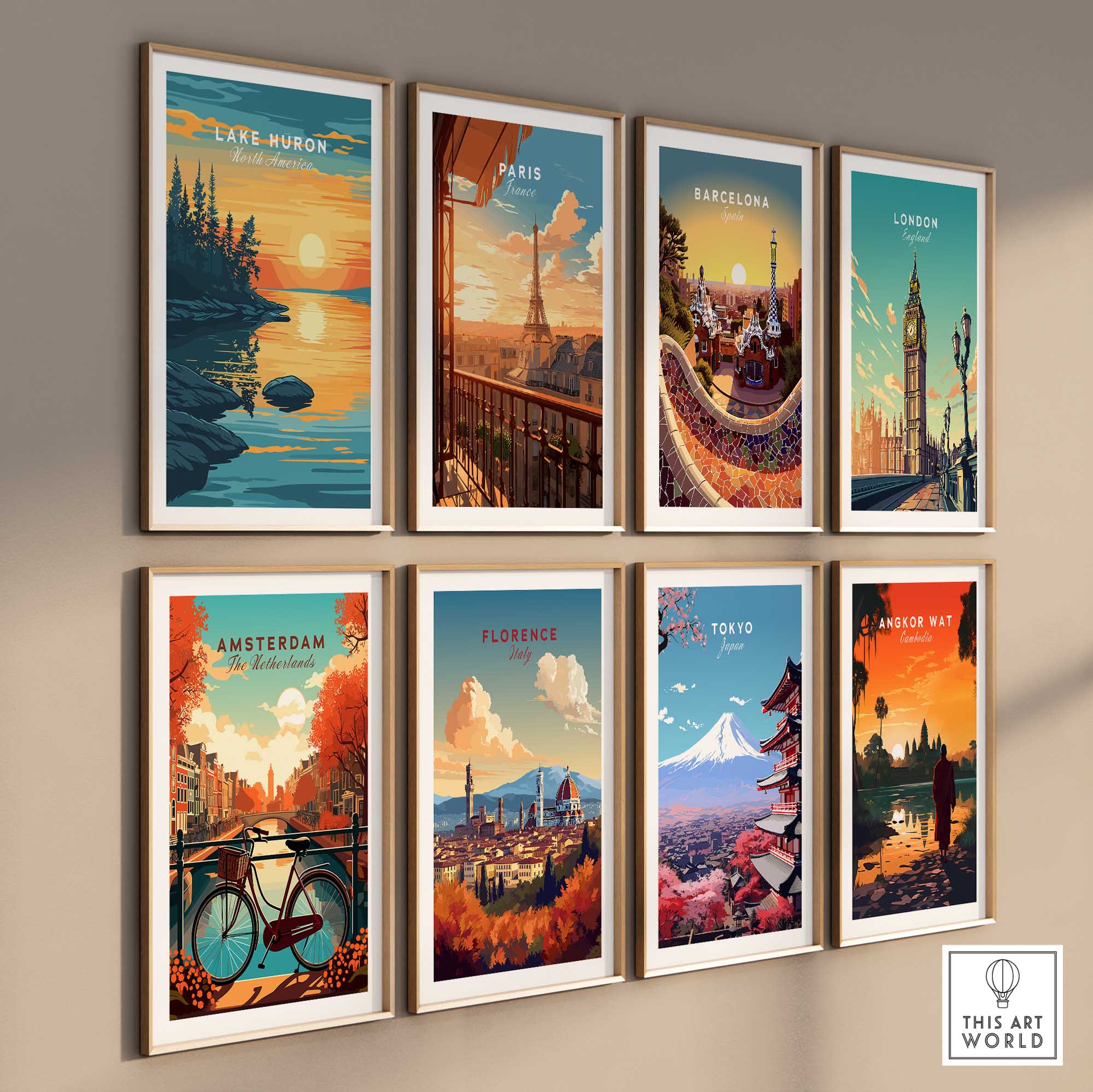 Lake Huron Poster-This Art World
