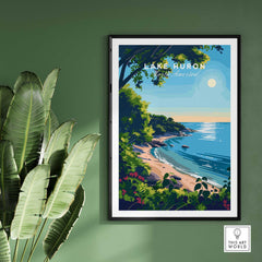 Lake Huron Print-This Art World