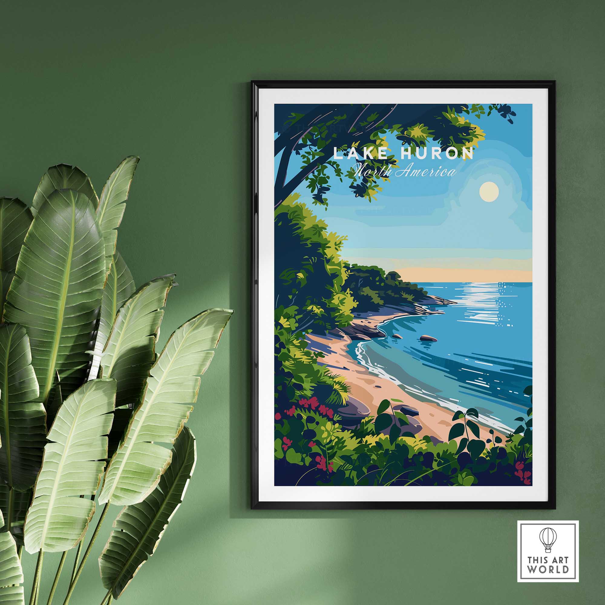Lake Huron Print-This Art World