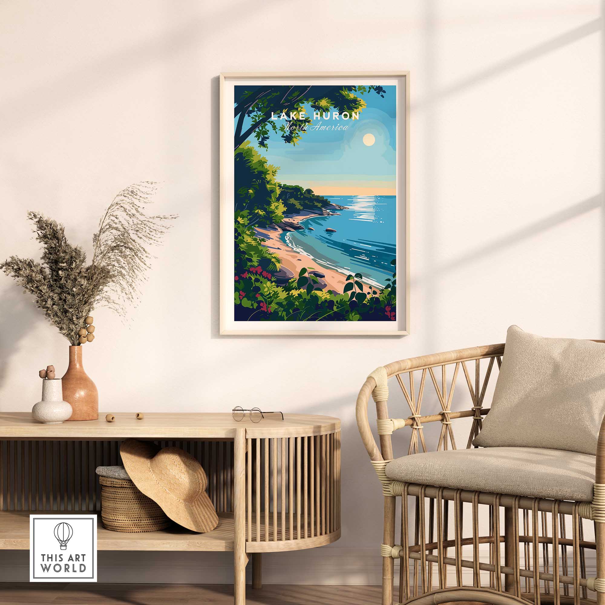 Lake Huron Print-This Art World