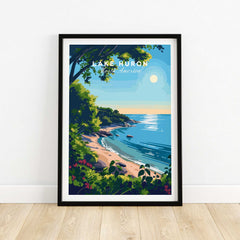 Lake Huron Print-This Art World