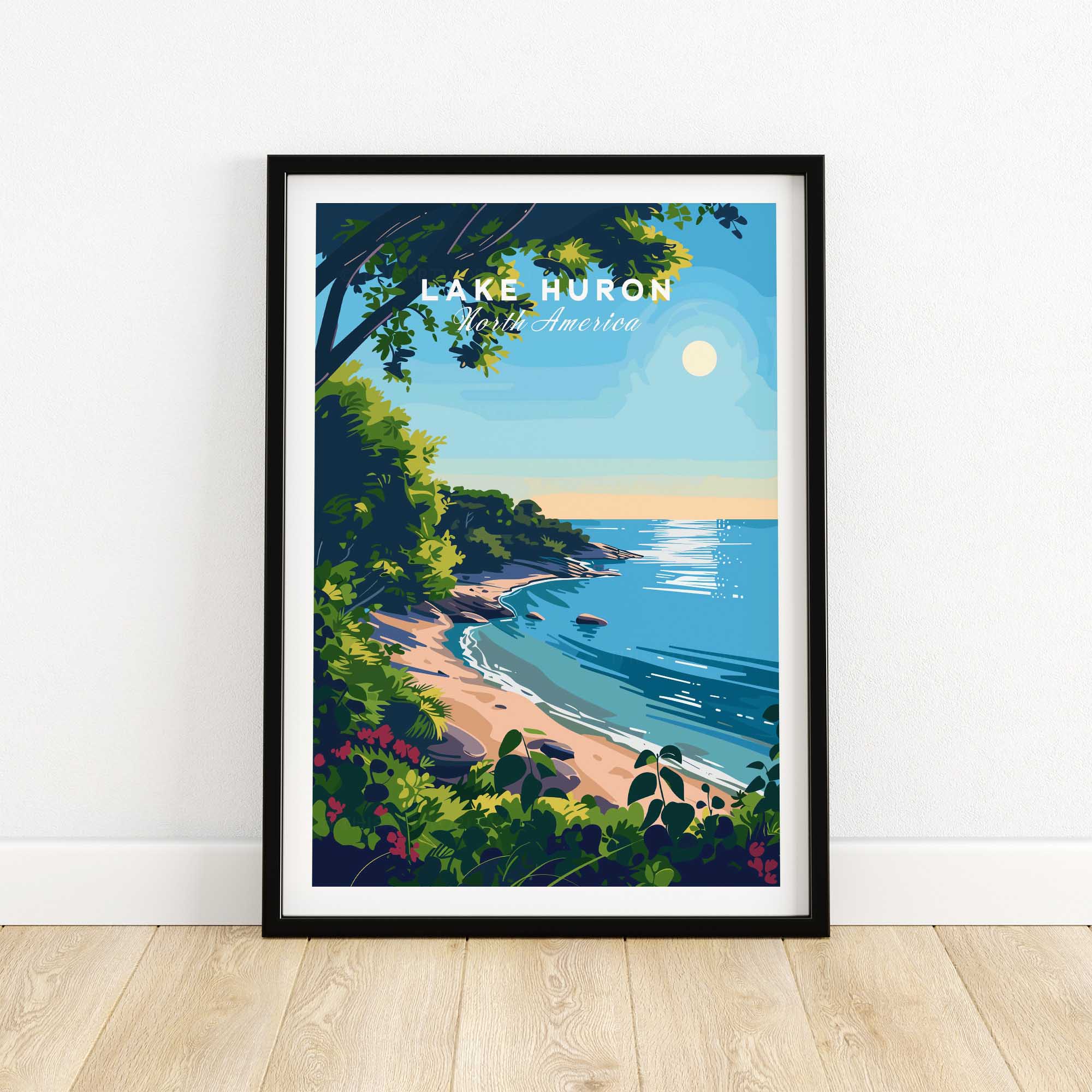 Lake Huron Print-This Art World