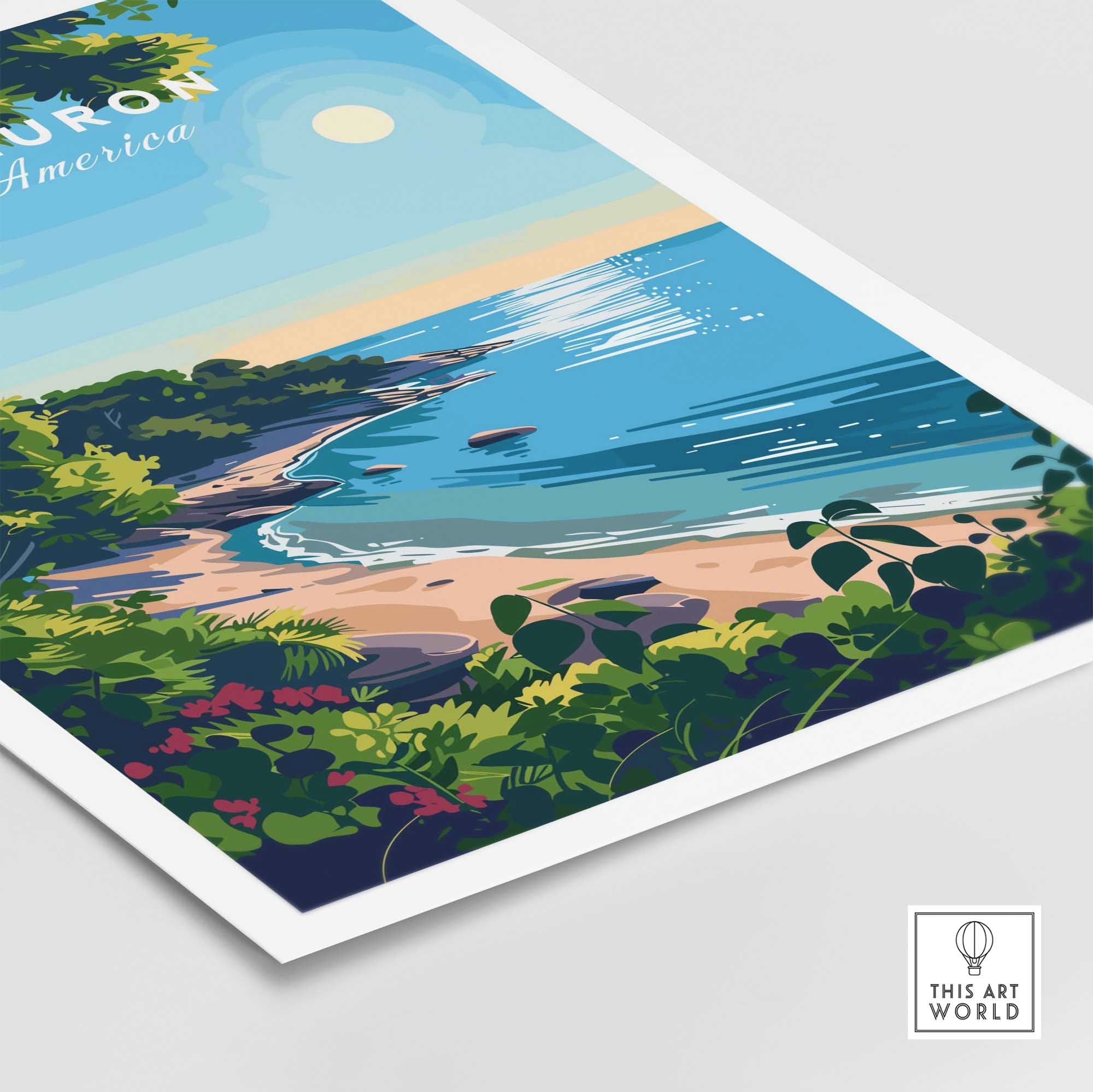 Lake Huron Print-This Art World