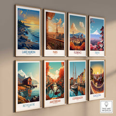 Lake Huron Wall Art Print-This Art World