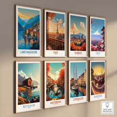 Lake Maggiore Italy Poster part of our best collection or travel posters and prints - ThisArtWorld