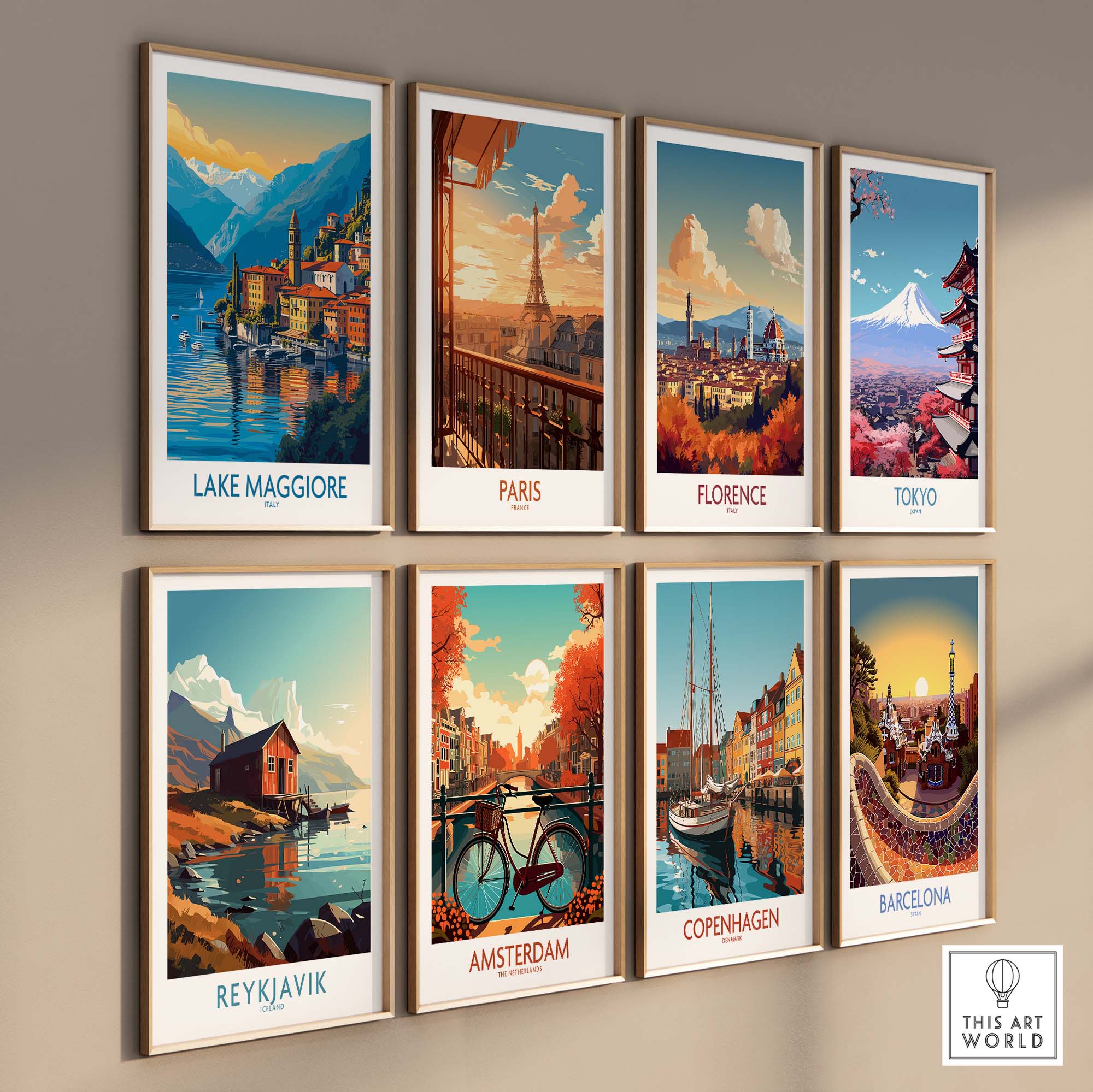Lake Maggiore Italy Poster part of our best collection or travel posters and prints - ThisArtWorld