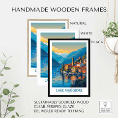 Lake Maggiore Italy Poster part of our best collection or travel posters and prints - ThisArtWorld