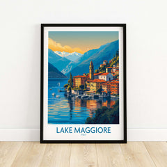 Lake Maggiore Italy Poster part of our best collection or travel posters and prints - ThisArtWorld