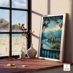 Lake Maggiore Travel Poster part of our best collection or travel posters and prints - ThisArtWorld