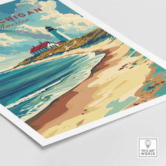 Lake Michigan Art Print-This Art World