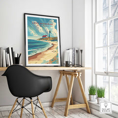 Lake Michigan Art Print-This Art World