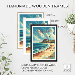 Lake Michigan Art Print-This Art World