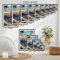 Lake Michigan Poster-This Art World