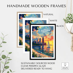 Lake Michigan Poster-This Art World
