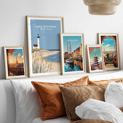 Lake Michigan Poster Great Lakes-This Art World