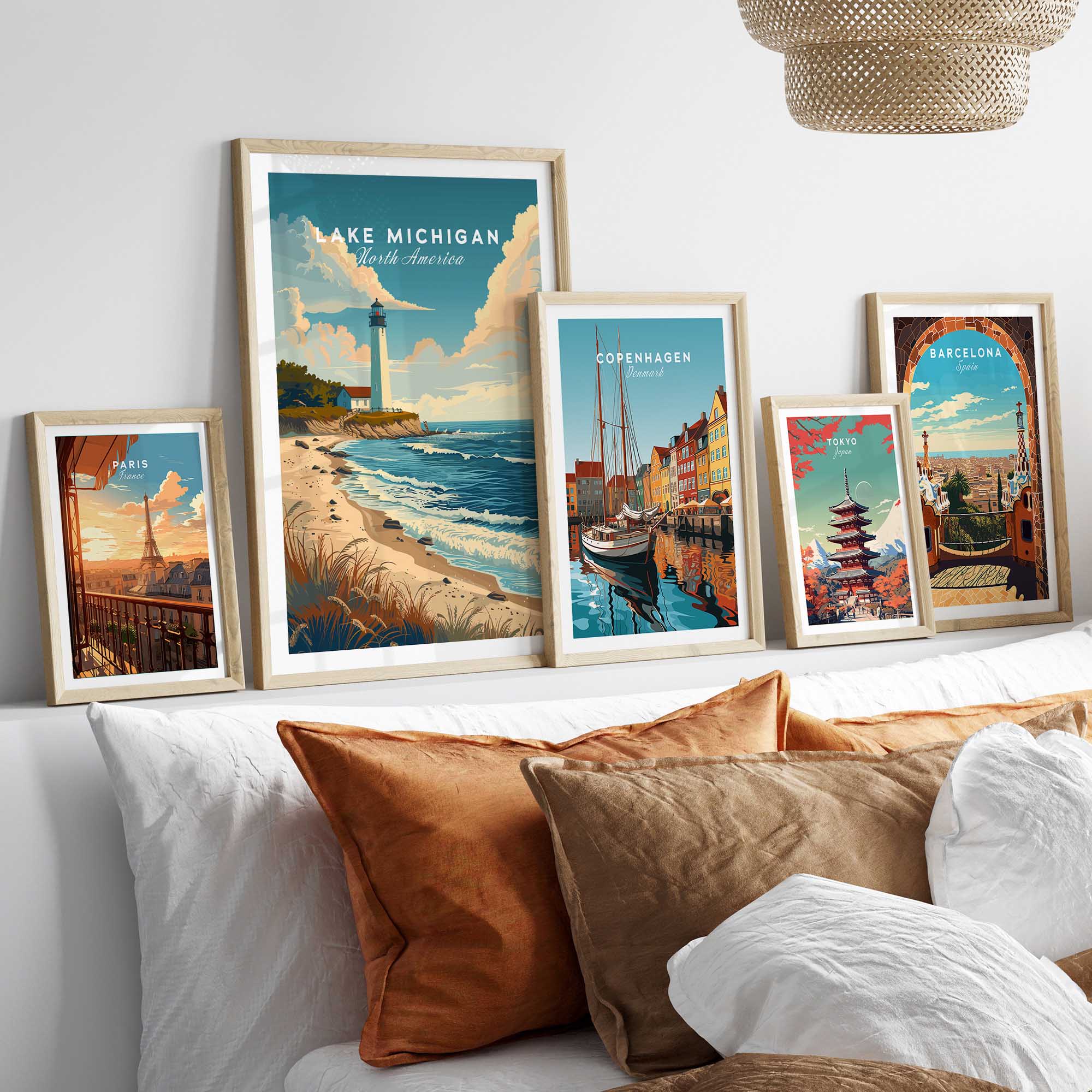 Lake Michigan Wall Art-This Art World