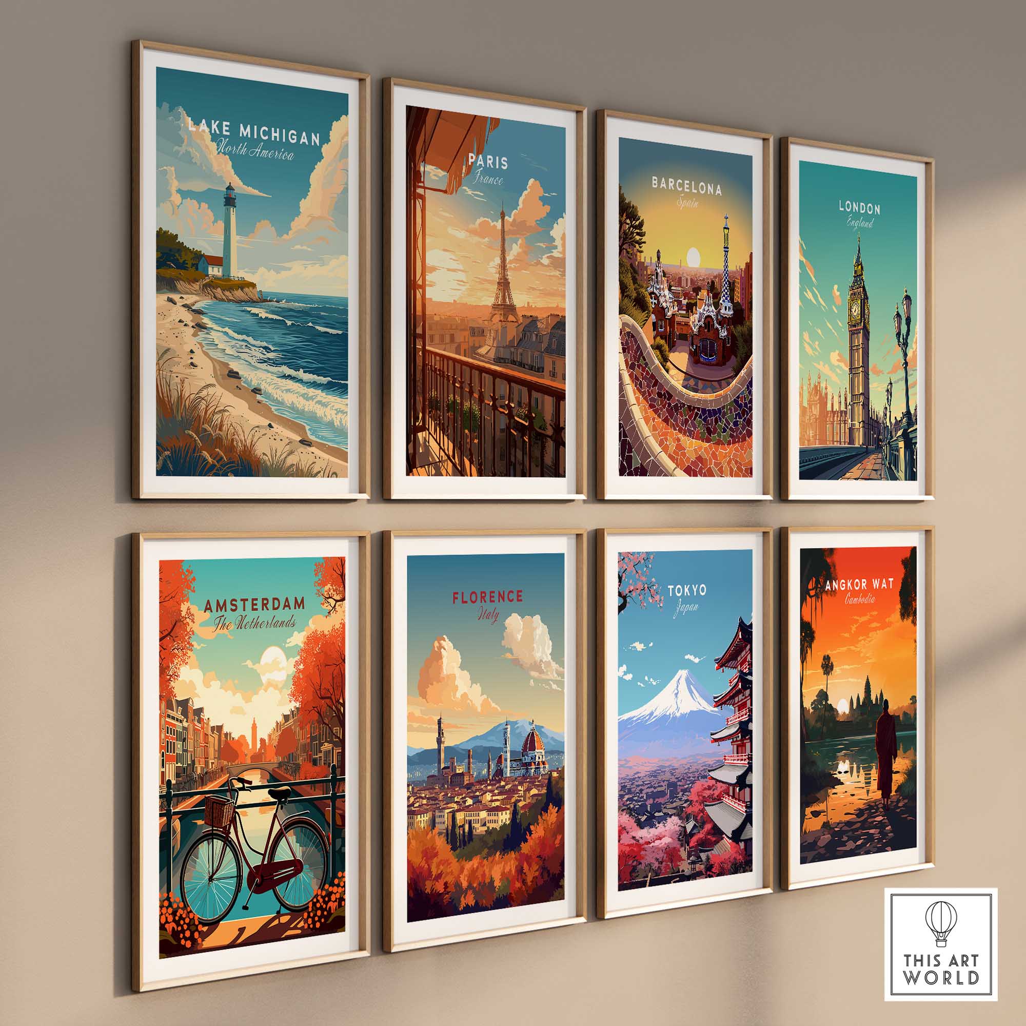 Lake Michigan Wall Art-This Art World