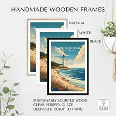 Lake Michigan Wall Art-This Art World