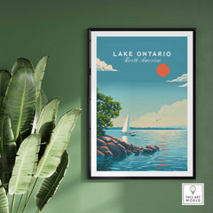 Lake Ontario Art Print-This Art World