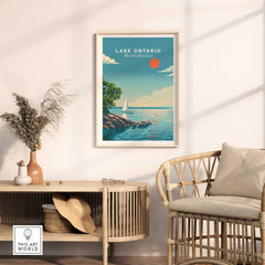 Lake Ontario Art Print-This Art World